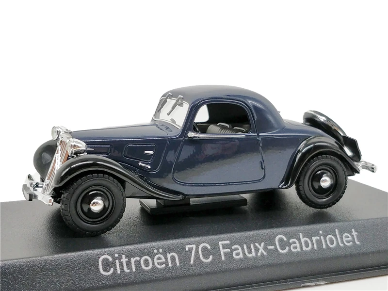 1:43 Norev Citroen 7C Faux-Cabriolet тяга 7C тип A винтажная Классическая литая под давлением модель автомобиля