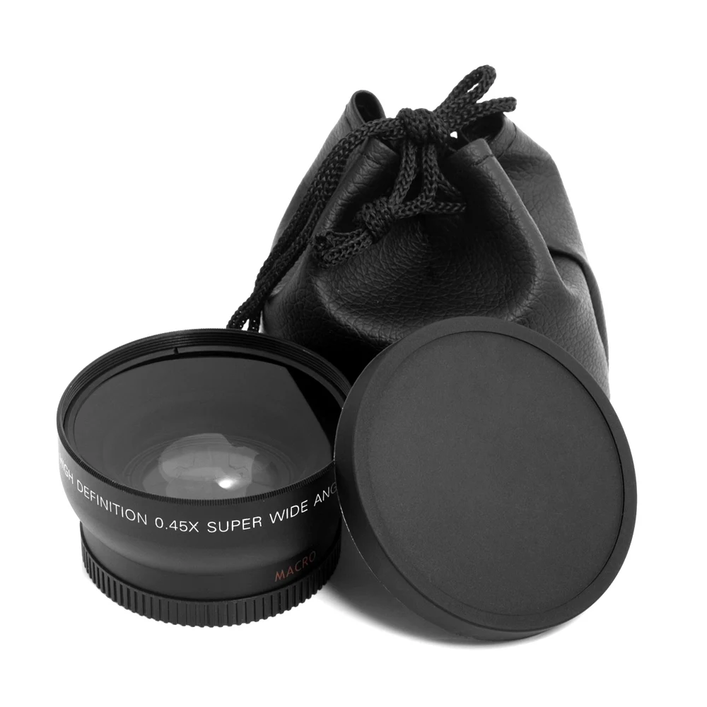 Andoer HD 52 мм 0.45x Широкоугольный объектив с макрообъективом для Canon Nikon sony Pentax DSLR камеры