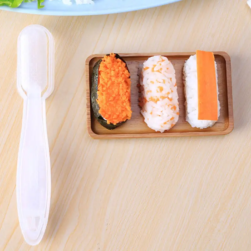 Популярная ручная суши-форма для изготовления военного корабля, форма для рисовых шариков, ланч-мейкер, форма для суши-мейкера с ложкой, кухонный инструмент