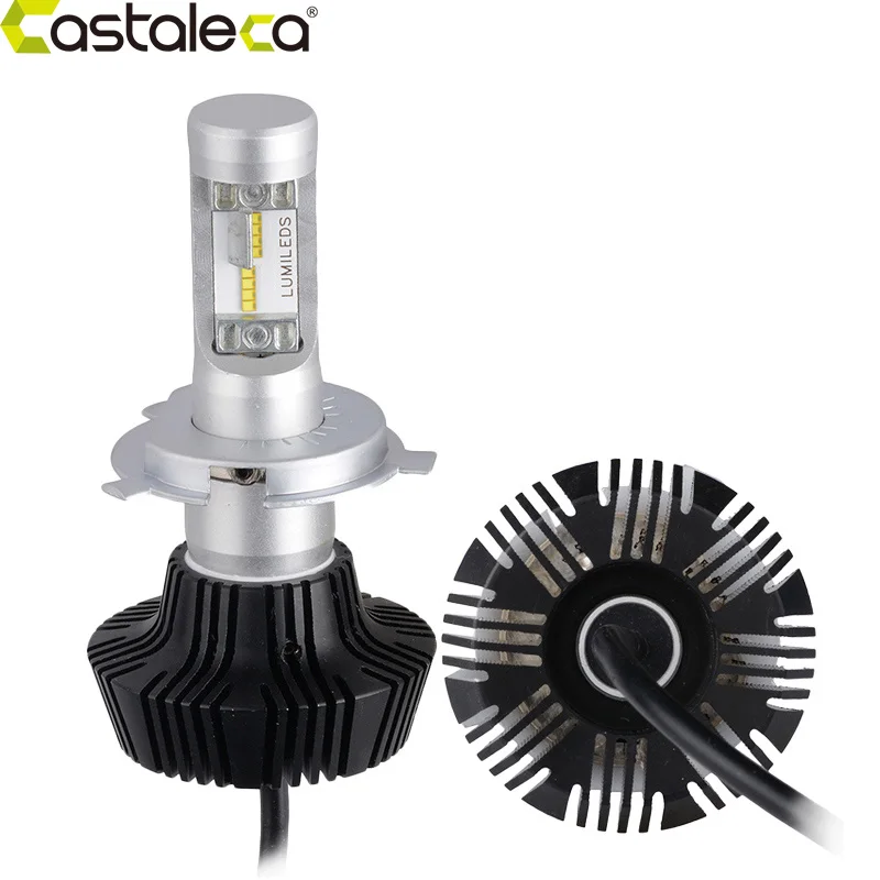 Castaleca H4 Car Led Headlight 12V 24V 80W 8000lm Super Bright Led Auto Headlight Bulbs Set H7 H11 9005 9006 9004 9007 H13 | 32801643252_th