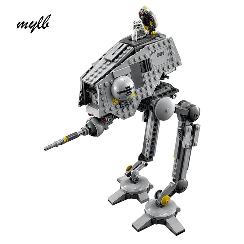 

mylb NEW 499pcs New Star Wars AT-DP Building Blocks Toys Gift minis Rebels animated TV series Compatible drop shipping