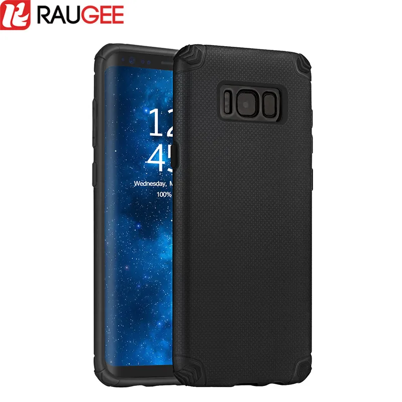 

For Samsung Galaxy S8 Shockproof Case Slim Armor Fundas Cushion Corner Back Cover Protective Phone Case for Samsung s8 Plus