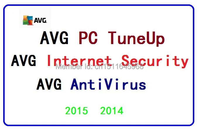 AVG PC TuneUp Utilities 2015 2014 3years 3pc AVG Internet