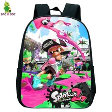 Splatoon 2 рюкзак Детская школьная сумка мультфильм малыш рюкзак для мальчиков и девочек первичные сумки детский сад рюкзак лучший подарок