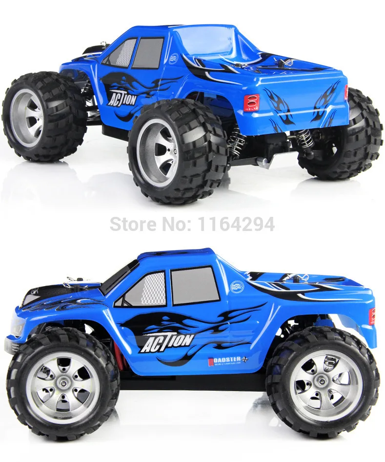 В Россию A979 1:18 полный Весы Дистанционное управление автомобиля RC Monster Truck 4WD RC автомобиль с шок Системы 50 км/ч