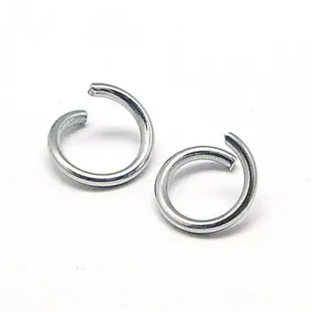 

Stainless Steel Jump Rings 4x0.7mm Jewelry Findings for Necklaces or Bracelets Macking Original Color 280pcs/10g