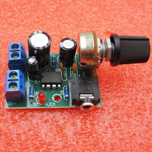 

LM386 Audio Power Amplifier Board DC 3~12V 5v AMP Module Adjustable volume