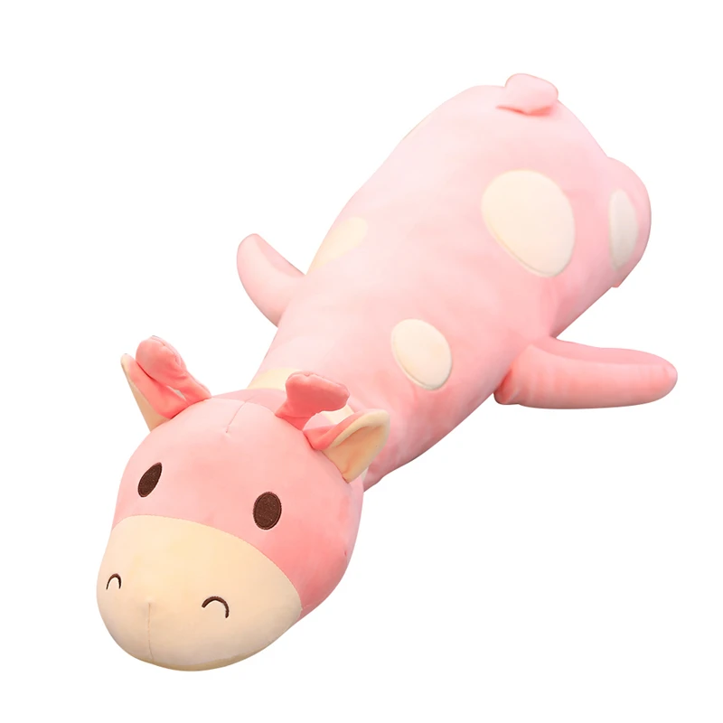 

Cozfay Dropshipping 70cm Cartoon Soft Plush Toy Cute Spotted Giraffe Doll Stuffed Animals Giraffe Soft Pillow Home Cushion
