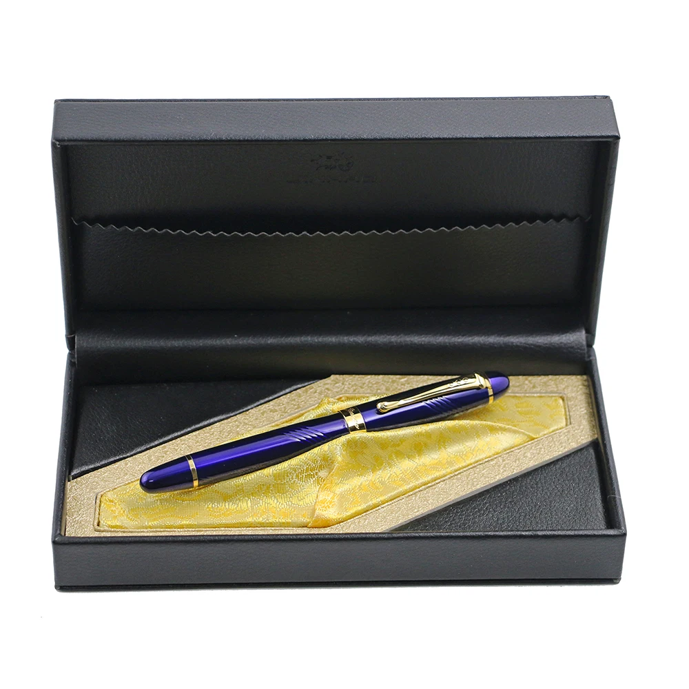 Caixa de Presente de Bambu Caixa de Lápis Caixa de Presente Alta Qualidade Jinhao Madeira Couro Papel Cobra - 14 Cheap Estojo