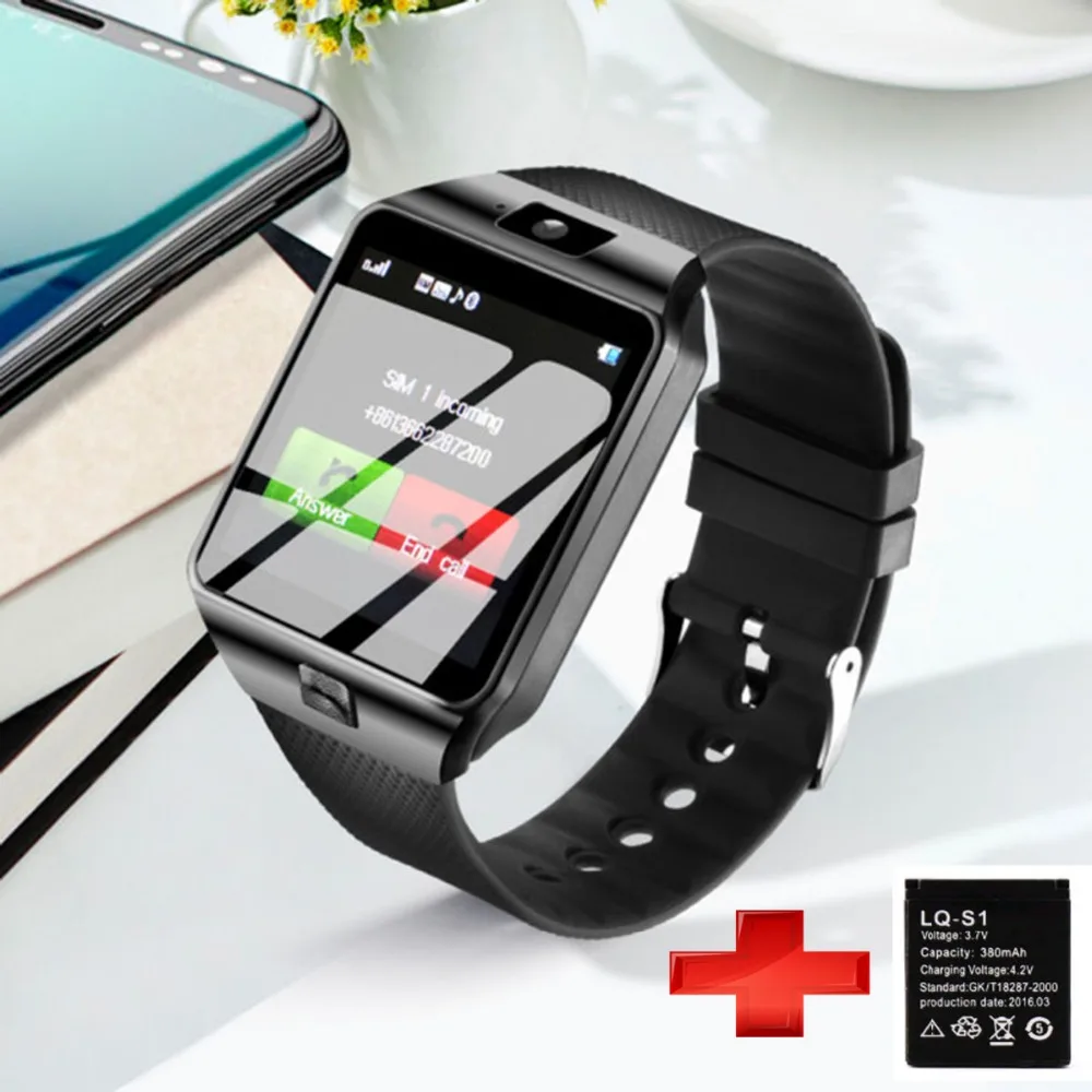 Smart Watches dz09 Sports Passometer Support SIM Card Fashion Smart Watch dz09 Battery for Android