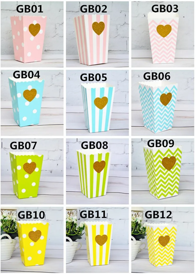 Glitter Heart Popcorn box-1