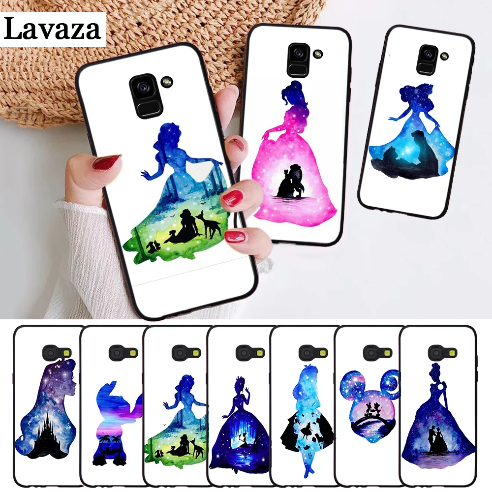 

Lavaza Princess Alice lion king Silicone Case for Samsung A3 A5 A6 Plus A7 A8 A9 A10 A30 A40 A50 A70 J6 A10S A30S A50S