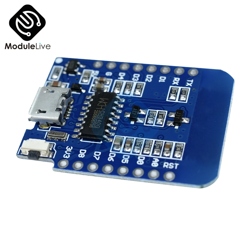 ESP8266 ESP-12 ESP-12F CH340G CH340 V2 USB WeMos D1 мини WI-FI макетная плата D1 мини NodeMCU IOT доска 3,3 V с булавками