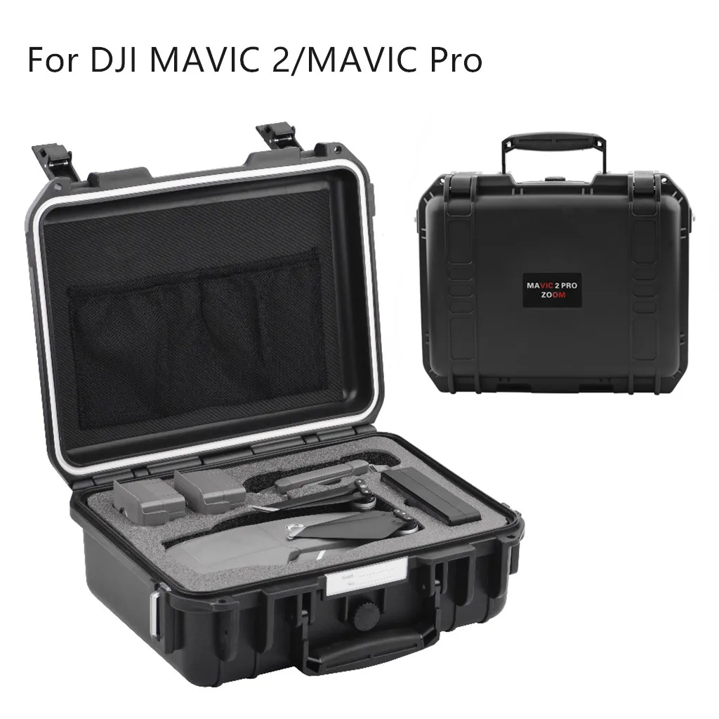 OMESHIN Applicable To DJI Mavic 2/Mavic Pro UAV Waterproof Portable Hard Shell Storage Bag Suitcase Pearl Cotton Protection 0712 - Color: Orange