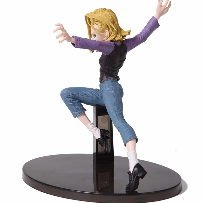 100-Original-Dragon-Ball-Z-Super-Android-18-lazuli-anime-cartoon-action-toy-figures-Collection-model