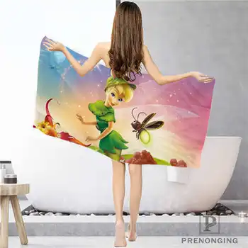 

Custom tinkerbell- (1) Bathroom Washcloth Towels Face Towel/Bath Towel Shower Towels Size 33x74cm/72x143cm#18-12-16-03-108