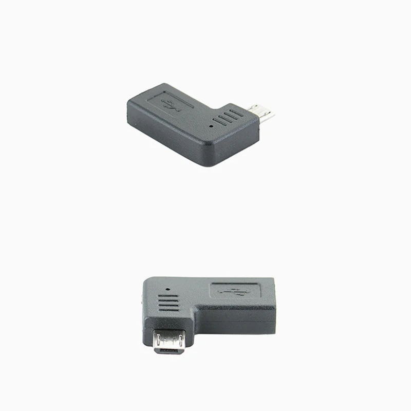 Переходник L образный с Type C на Micro USB переходник под углом 90 градусов правым и