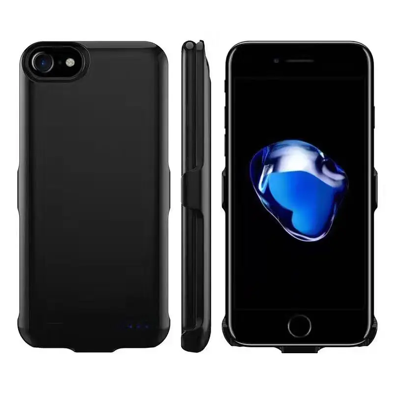 Beste Externe 10000 mah batterij oplader telefoon cover voor iphone ip7 iphone7 plus backup power bank case