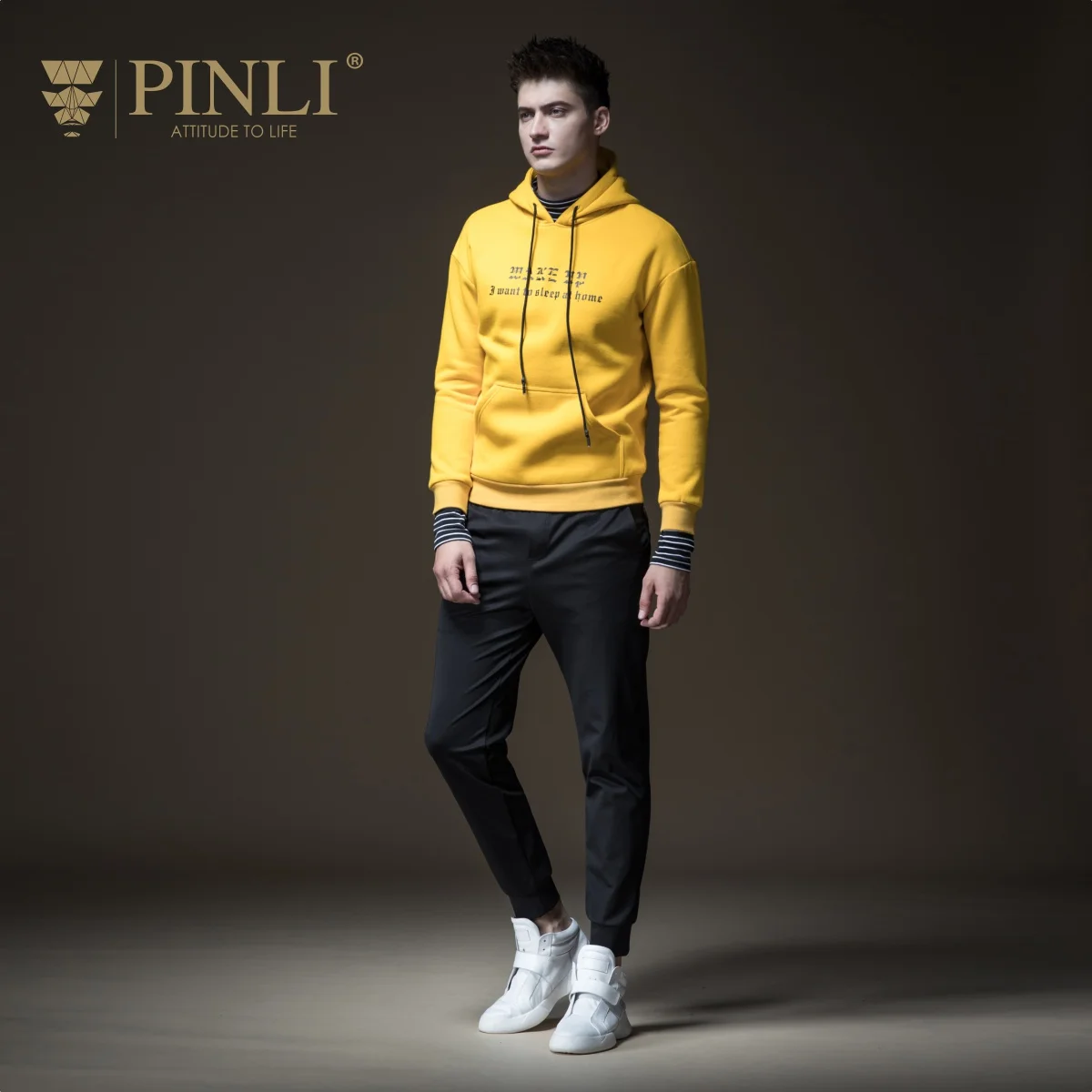 Linkin Park, настоящая Ограниченная серия, продукт Pinli, весна, мужское утепленное платье с капюшоном, имитация двух принтов, B183409517