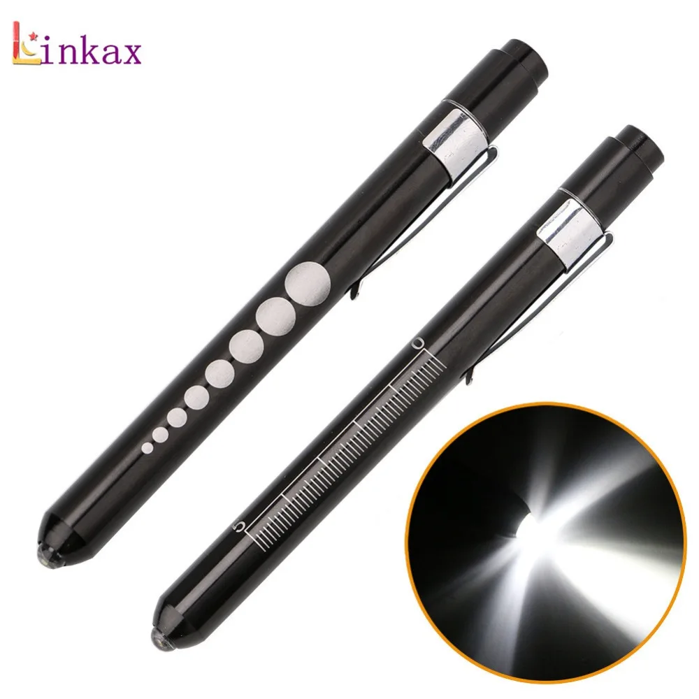 Mini Pen Flashlight Multi Function Portable Medical First Aid LED Pen