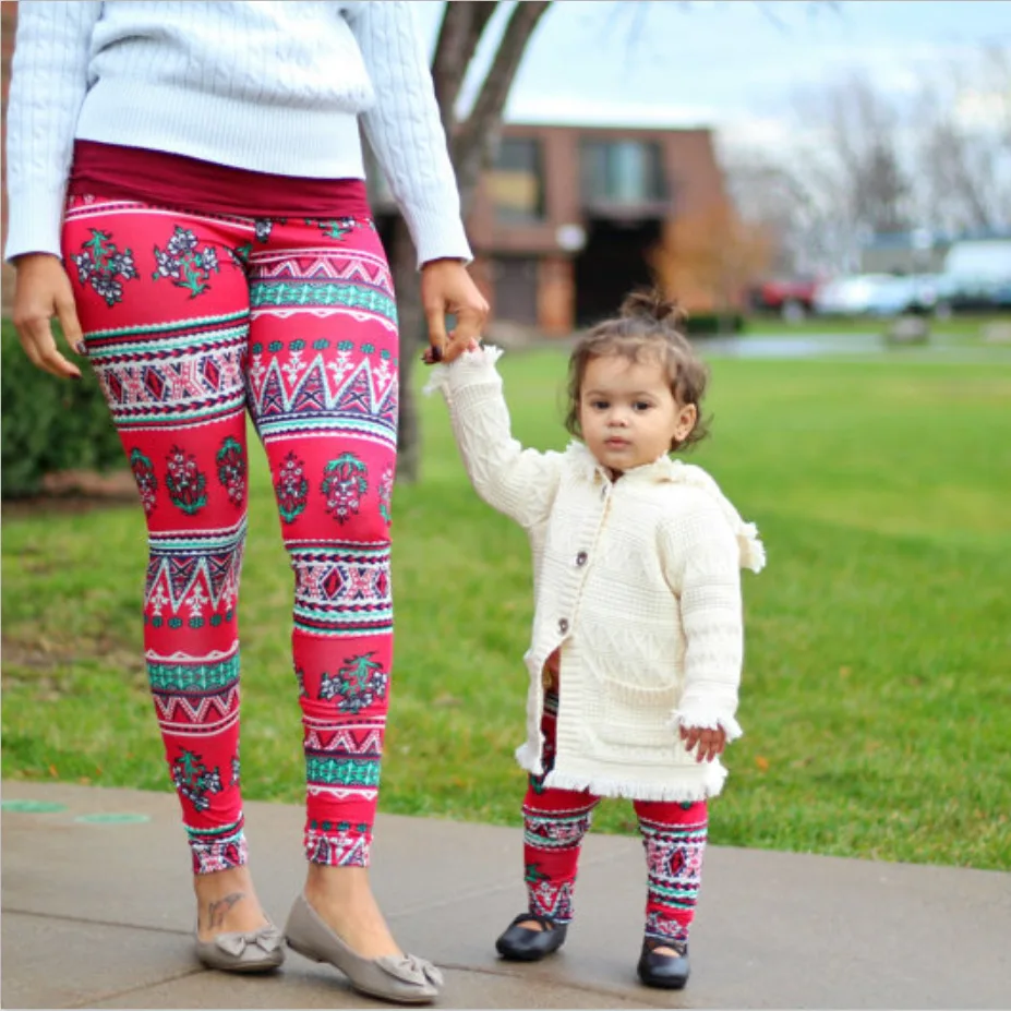mum and baby matching leggings