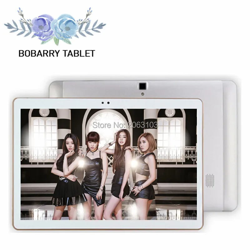 BOBARRY 10.1 inch S106 Octa Core 2.0GHz Android 6.0 4G LTE tablet android Smart Tablet PC, Kid birthday Gift super computer