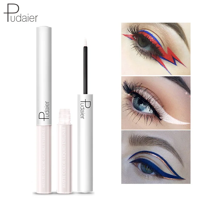 

Professional Makeup Colors Matte Eyeliner Liquid Eye Liner Pencil Long Lasting White Eyeliner Cosmetics Maquiagem delineador