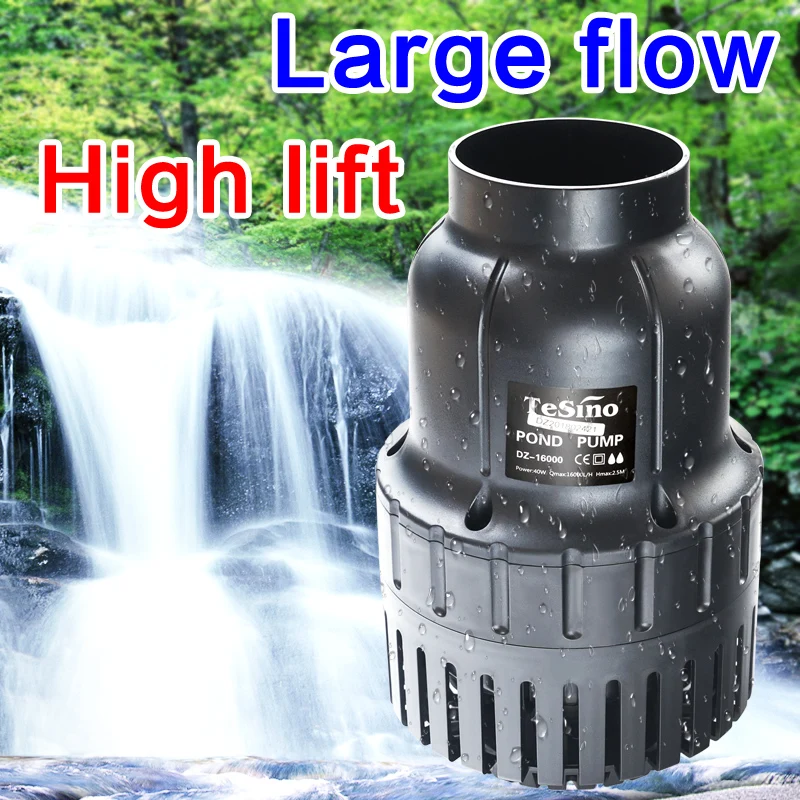 DZ series large flow fishpond pump Power-saving filter circulating wat pump for outdoor fish pond Fish pond submersible pump