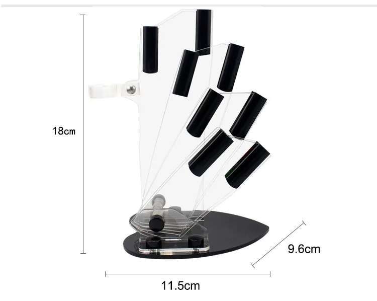 Набор керамических кухонных ножей с акриловым держателем 3 6 дюймов|knife tool|tool