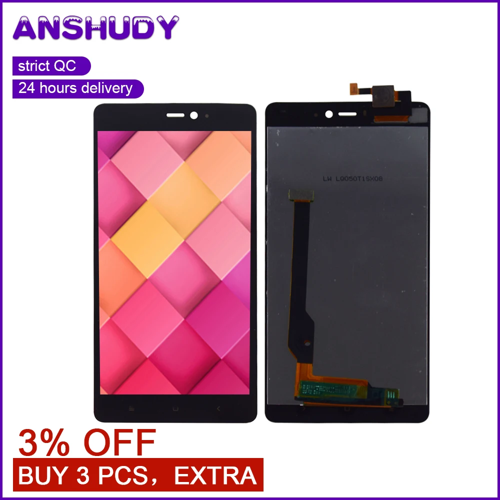 

For Xiaomi Mi4c LCD Display Touch Screen Digitizer Assembly For Xiaomi Mi4C Mi 4C Display Screen Replacement