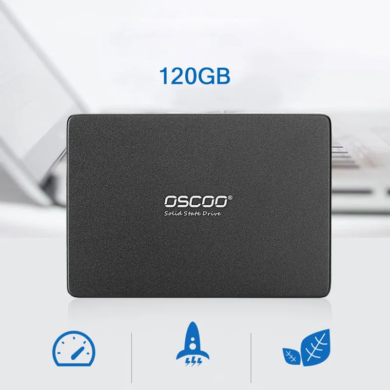 

OSCOO 120GB 2.5inch SATA 3 6Gbps Internal SSD Solid State Drive Hard Drive Hard Disk Internal Solid State Drives