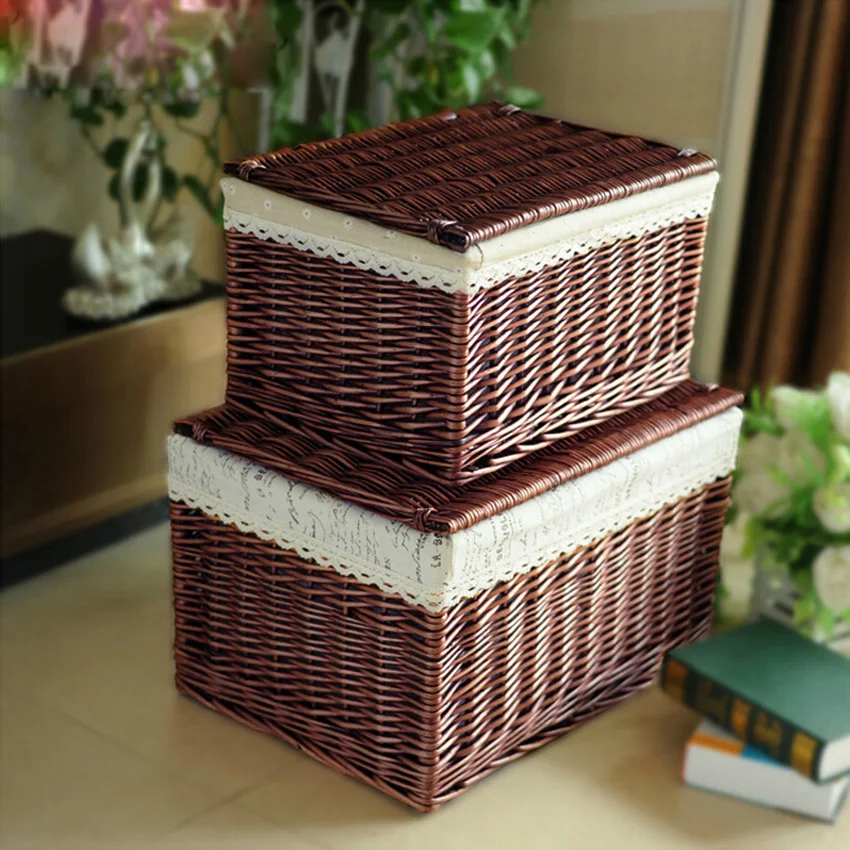 Cestas De Mimbre De Mimbre De Almacenamiento - Compra lotes baratos de