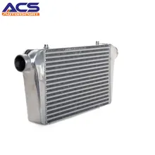 ACS-Core Tamanho 450x300x76mm Bar E Placa de Alumínio Do Ar Para O Ar Intercooler Universal 3 Polegadas de Entrada/Saída