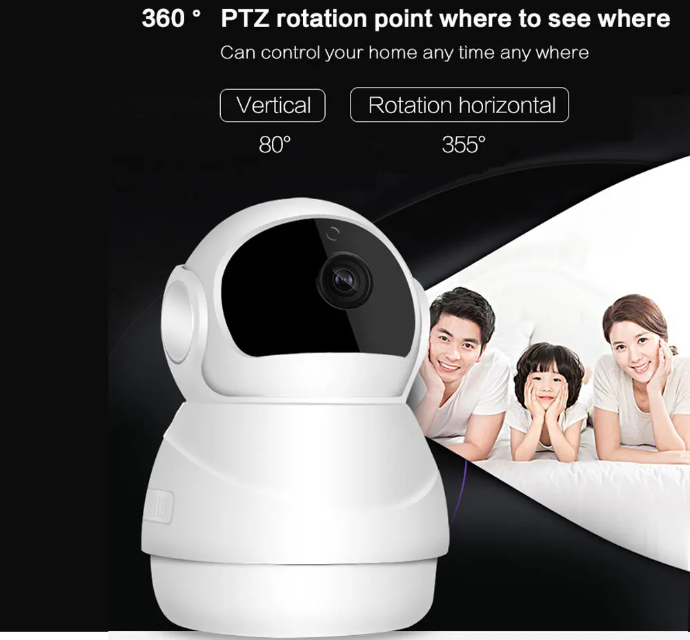 Домашняя IP камера безопасности Wi Fi 1080P 3D VR Мини Беспроводная сетевая CCTV