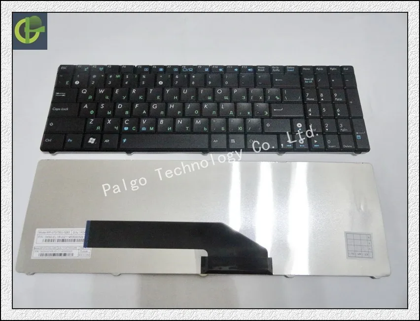 Русская клавиатура для ASUS M60 M60W M60J K61 K50AB K50 X5DI K70 X5IC X5DC X66IC K50IN K70IN RU же кабель черная клавиатура