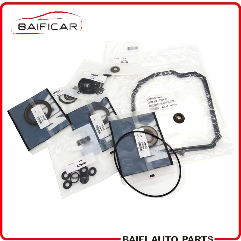 

Baificar Brand New Genuine DPO AL4 Auto Transmission Master Overhaul Rebuild Repair kits Half shaft Oil Seal For Peugeot Citroen