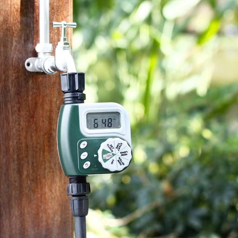 Mini Garden Watering Timer Automatic Electronic Water Timer Home Garden Irrigation Timer Controller System Autoplay Irrigator - 6