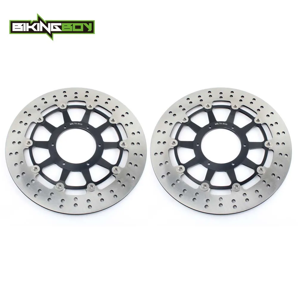 BIKINGBOY для HONDA CBR 900 RR Fireblade 2000-2003 CBR 929 RR 2000 CBR 2001 RR 954 RR 2002-2003 передние тормозные диски роторы - Цвет: Round Black