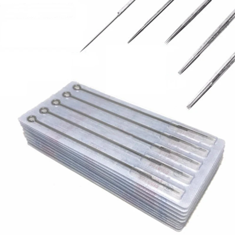 

5pcs Assorted Sterilized Tattoo Needle 1/3/5/7/9/11/13/15RL Professional Sterile Tattoo Needle Round Liner Needle Tattoo Supply