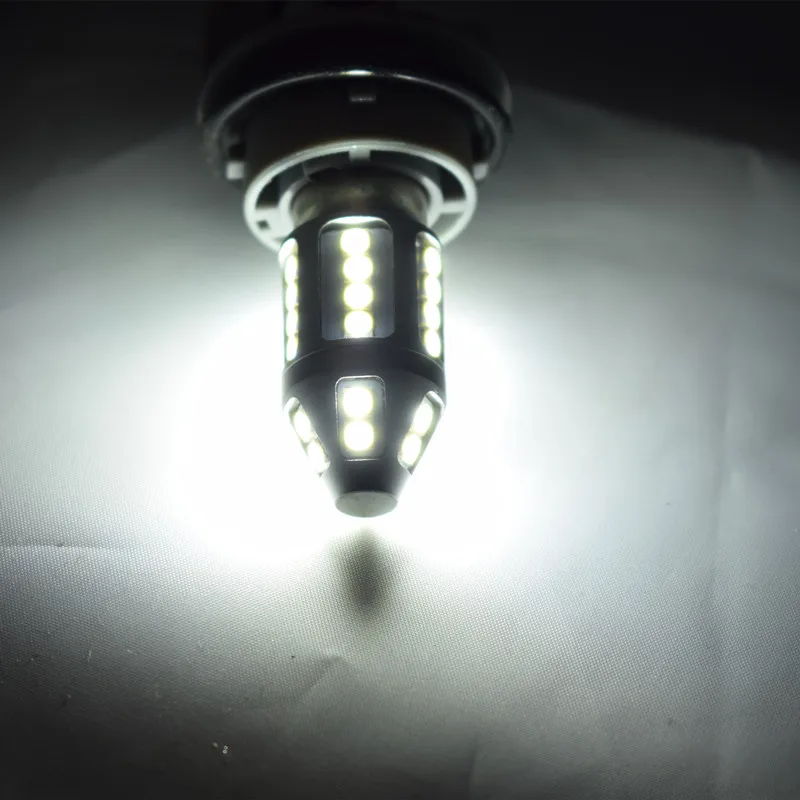 Leites 2pcs new products 1157 turn lamp 30smd 2835 bay15d led auto lamp s25 car bulb 3157 7443 1157 base available.06