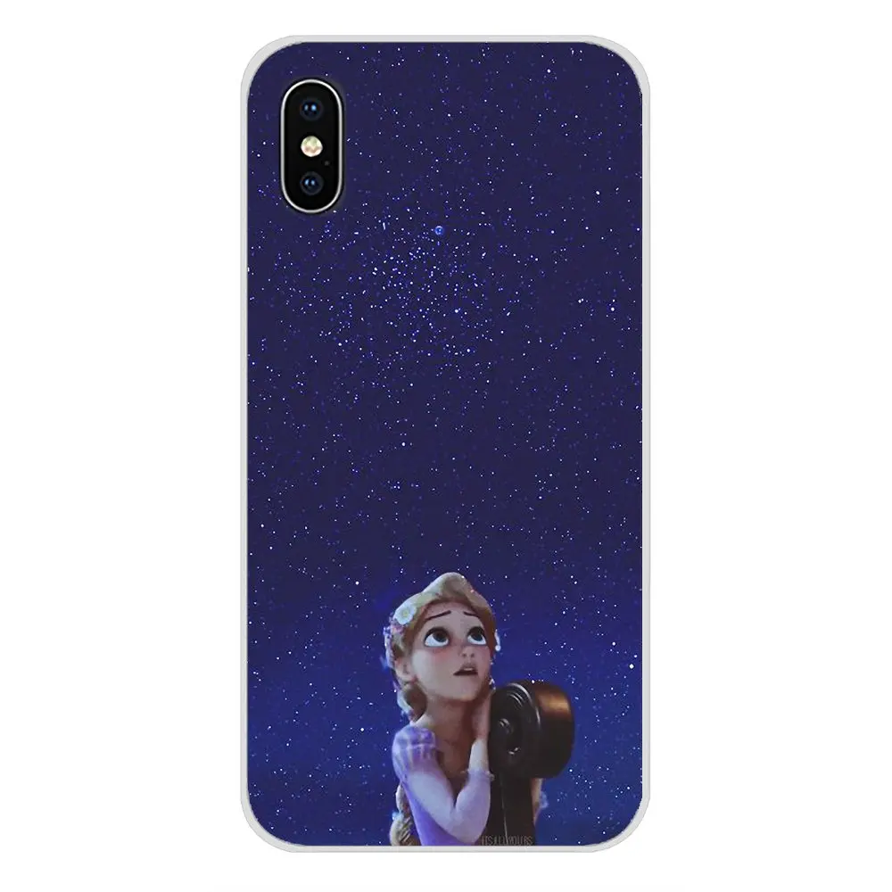 Tangled Rapunzel аксессуары чехлы для телефонов Apple IPhone X XR XS MAX 4 4s 5 5S 5C SE 6 6 S 7 8 Plus ipod touch 5 6 - Цвет: images 6