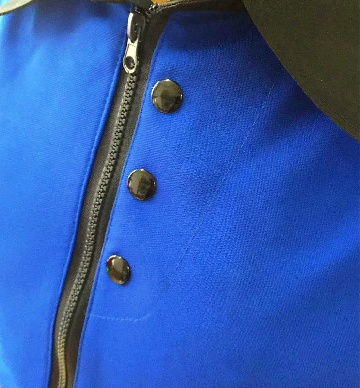 New Rare MJ Michael Jackson BAD tour Bule Bodysuit Skinny Jacket Punk Style Heavy Metal Music Ultimate Collection 4