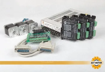 

Free Ship From Germany!ACT 3Axis Nema17 Stepper Motor 17HS5412-3 5200g-cm 4-Lead 1.3A Bipolar+Driver DM420 1.7A 36V