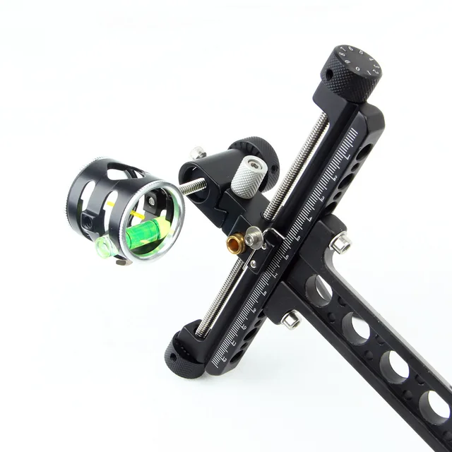  US $56.43 Professional Compound Sight with Micro Adjust Long Pole Hunting Shooting Arche