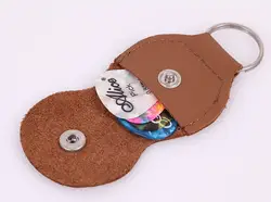 1 шт кожаный металлическая гитара держатель звукоснимателя чехол для хранения медиатора сумка гитара Палочки гитарная крышка Запчасти