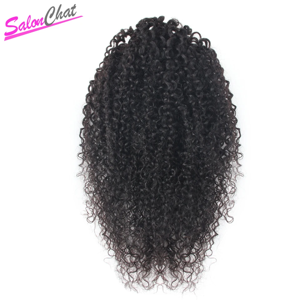 

Puff Afro Kinky Curly Ponytail Clip In Ponytails Human Hair Extensions Brazilian Remy Hair Drawstring Ponytails SalonChat