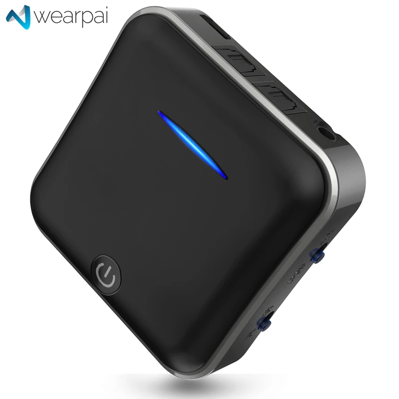 Wearpai Bluetooth V5 передатчик/приемник беспроводной аудио адаптер оптический Toslink & SPDIF 3