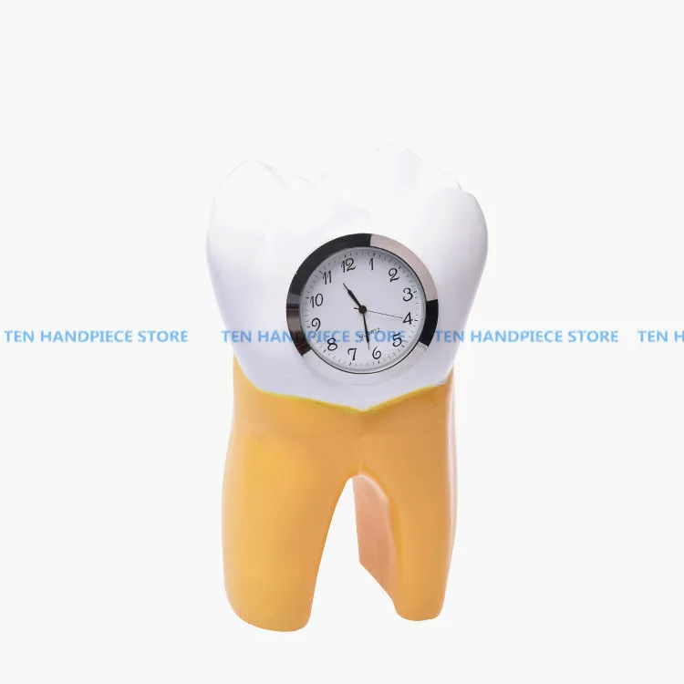 Стоматологические часы "зуб" из смолы, ручной работы, подарок для дантиста, изделия из смолы, стоматологическая клиника, украшения, предметы интерьера, креативное произведение искусства