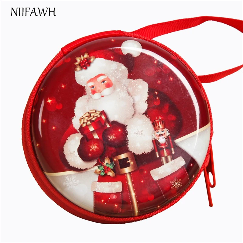 

Storage Bag Christmas Package Case For Headphones Organizer Travel Cosmetic Bag Small Portable Practical Storage Bag 1pcs