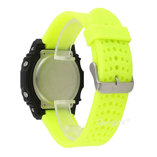 16mm silikonowy zegarek pasek pasuje do Casio G Shock GA 16mm silikonowy zegarek pasek pasuje do Casio G Shock GA